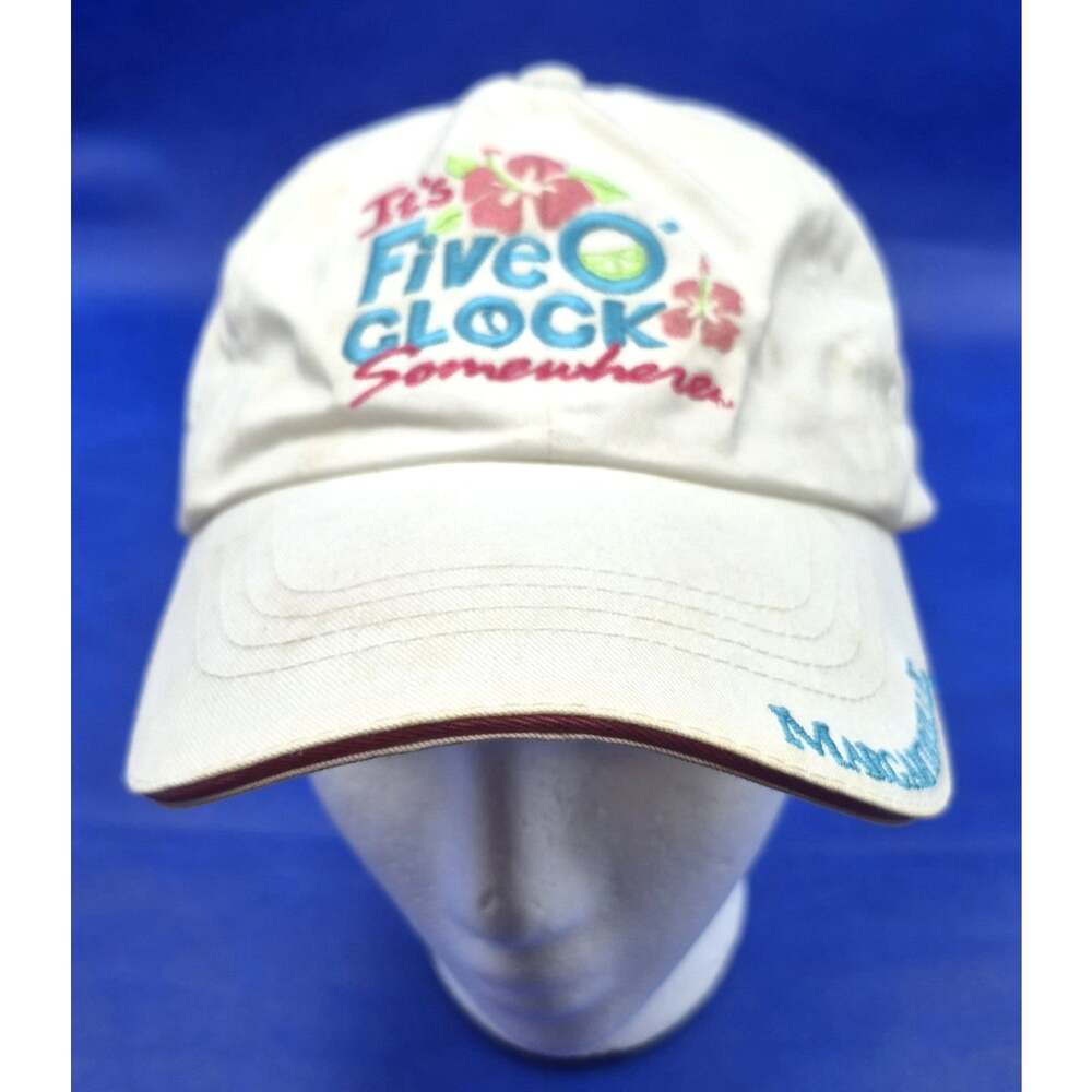 Margaritaville White Cap It's Five oClock Somewhere Cotton Myrtle Beach